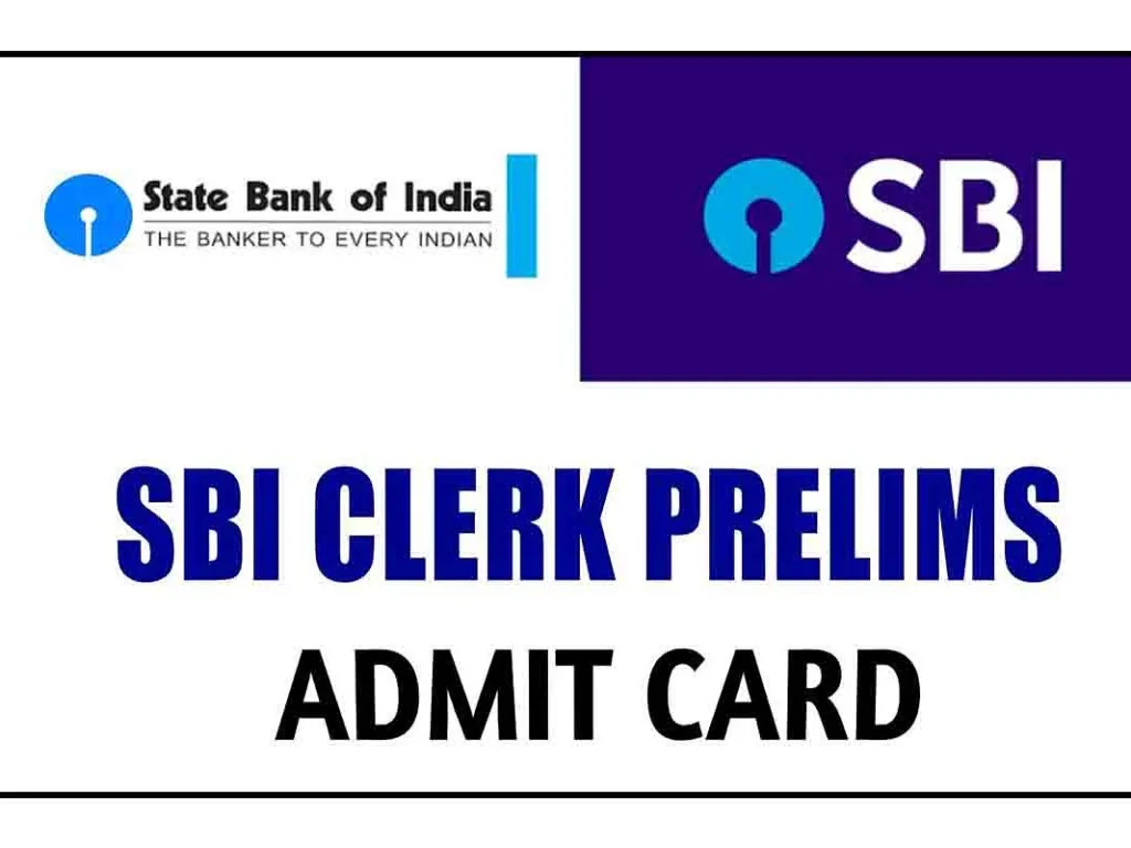 SBI Clerk Prelims Admit Card 2022